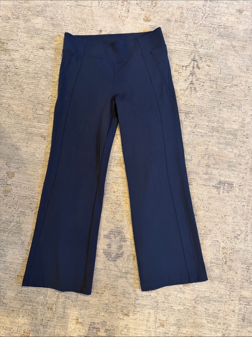 Athleta Navy Delancey Skyline Ankle Flare
